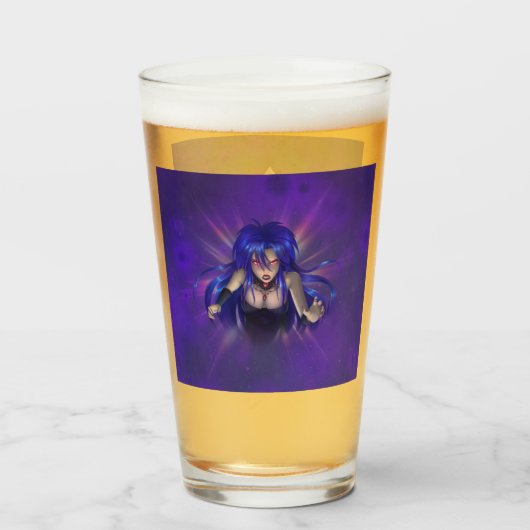 TSDS: Koningin Irana Delphi Book Hoesje Art Glas (Voorkant gevuld)