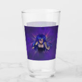 TSDS: Koningin Irana Delphi Book Hoesje Art Glas (Voorkant)