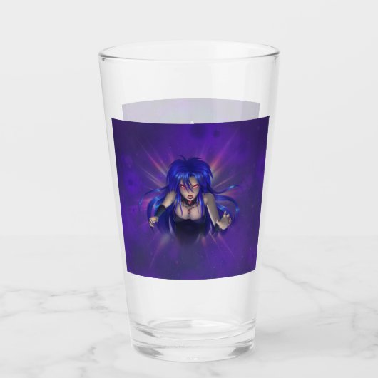 TSDS: Koningin Irana Delphi Book Hoesje Art Glas (Voorkant)