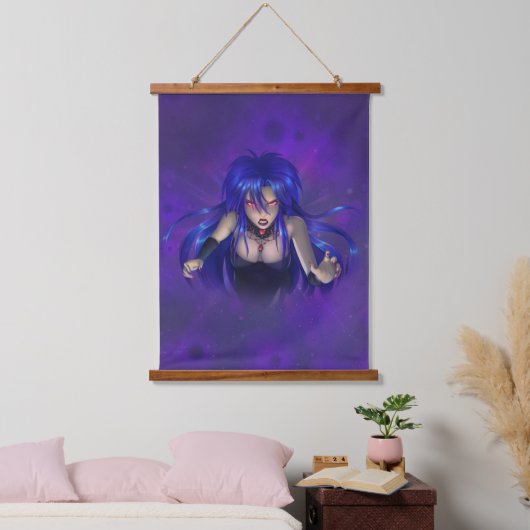 TSDS: Koningin Irana Delphi Book Hoesje Art Hangend Wandkleed (Slaapkamer)