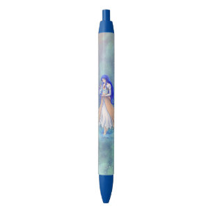 TSDS: Miral Akemi Cover Art Solo Water Blauwe Inkt Pen