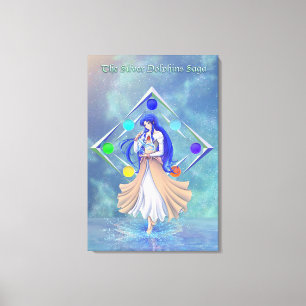 TSDS: Miral Akemi Cover Art Solo Water Canvas Afdruk