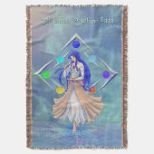 TSDS: Miral Akemi Hoesje Art Solo Water Deken (Voorkant Verticaal)