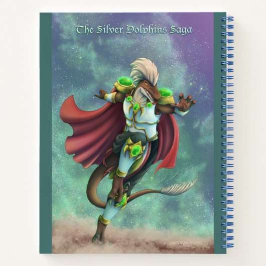 TSDS: Miral Akemi Hoesje Art Solo Water Notitieboek (Achterkant)