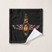 TSDS: Scarab Coat. van Seth Bad Handdoek (Wasdoekje)