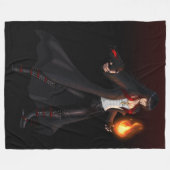 TSDS: Seth, God van Chaos Fleece Deken (Voorkant (Horizontaal))