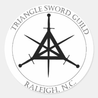 TSG Seal Sticker (zwart op wit)