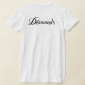 Tshart diament noir t-shirt (Laag Achter)
