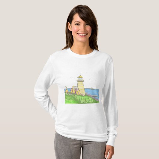 Tshirt à manches longues phare 1 (Devant entier)