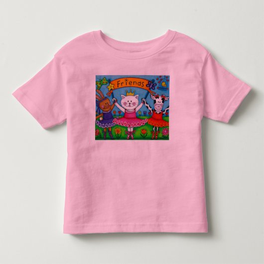 Tshirt à sonnerie Amis Ballerine (Devant)