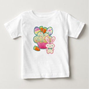 Tshirt à volants pour tout-petit Lapin de Pâques C