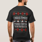 Tshirt Administrateur de Noël (Dos)