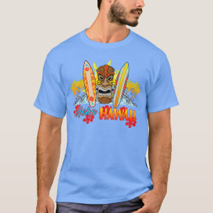 Tshirt AlOHA Hawaii de l'île Sentez le Tiki