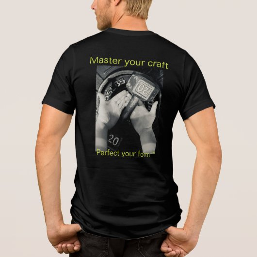 Tshirt athlétique (Verso)