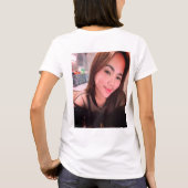 Tshirt avec belle fille (Dos)