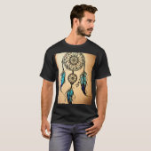 Tshirt avec design suspendu (Devant entier)
