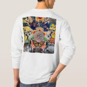 Tshirt avec l'oeuvre originale Spell of Père Noël  (Dos)