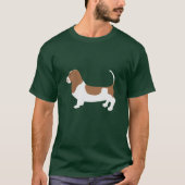 Tshirt Basset Hound (Devant)