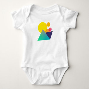 Tshirt bébé Abstrait géométrique