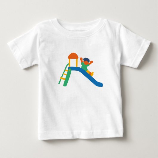 Tshirt bébé enfants jeu jardin (Devant)