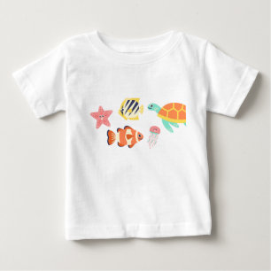 Tshirt bébé enfants océan