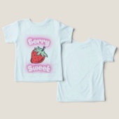 Tshirt Berry Sweet (Design Recto & Verso)