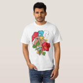TShirt Blanc "ALBINO SANTIAGO  (Devant entier)