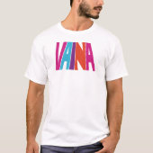 Tshirt blanc Vaina Men (Devant)
