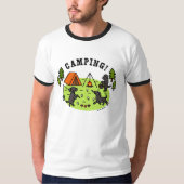 Tshirt Camping Black Labradors (Devant)
