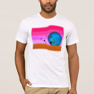 tshirt capoeira martiel arts rainbow ax abada