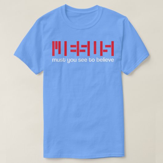 Tshirt catholique cool doutant Thomas idée cadeau (Design devant)