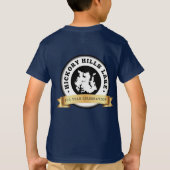 Tshirt Célébration 100 Ans du Lac de Hickory Hills (Dos)