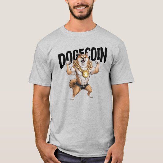 Tshirt Chien Dogecoin (Devant)