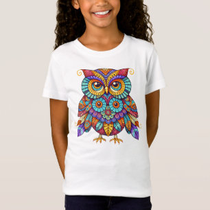 Tshirt Chouette blanche