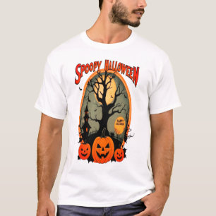 Tshirt Citrouille éffrayant Halloween