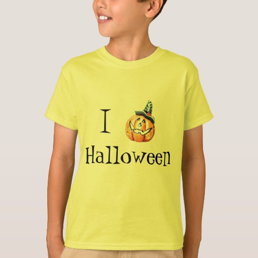 Tshirt Citrouille Halloween (Devant)