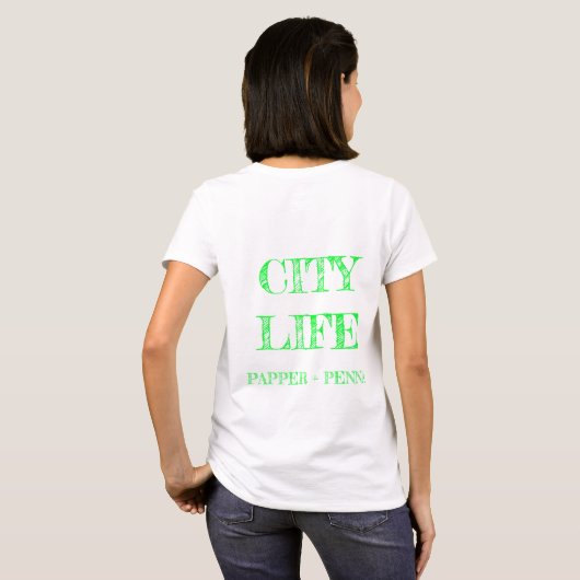 Tshirt City Rowhome (Dos entier)