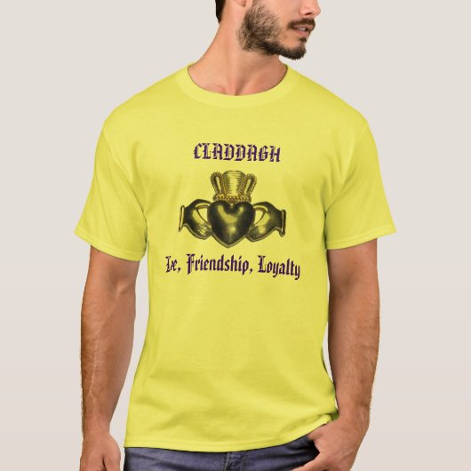 Tshirt Claddagh (Devant)