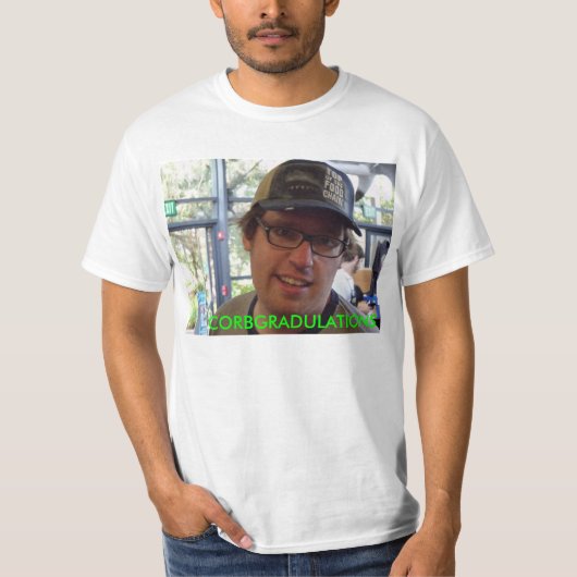 tshirt corbin pour les occasions spéciales (Devant)