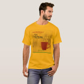 Tshirt couleur jaune tendance (Devant entier)