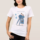 Tshirt Couple Romantique (Recto)