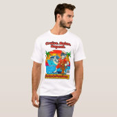 TShirt Croisière Détente Répéter Impression Avant  (Devant entier)