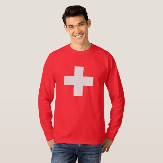 TShirt Croix Suisse (Devant entier)