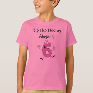 Tshirt Customisé 6e anniversaire