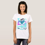 Tshirt de croisière pour filles féminines (Devant entier)