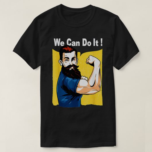 Tshirt de la barbe 2 (Design devant)