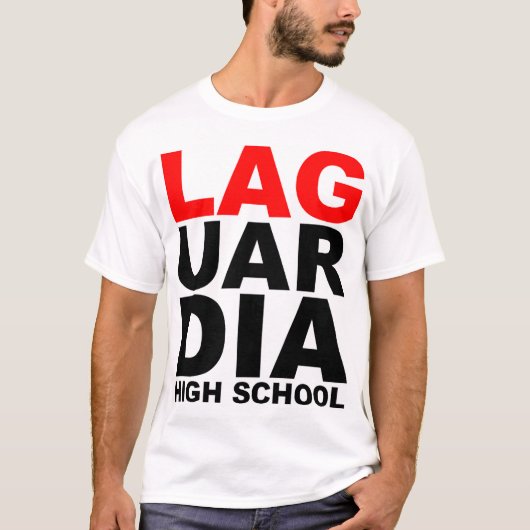 Tshirt de l'école secondaire LaGuardia (Devant)