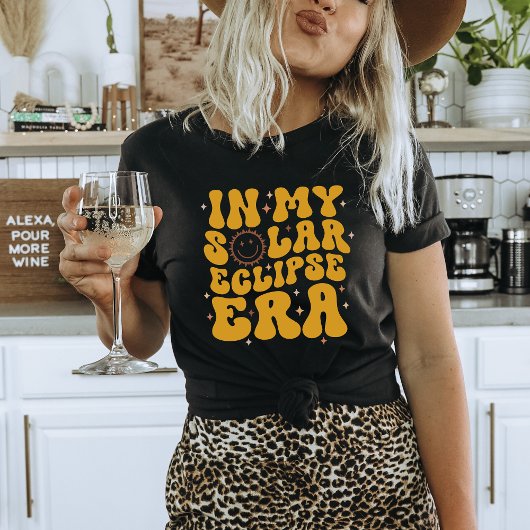 Tshirt de l'ère de l'éclipse solaire