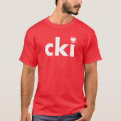 Tshirt de nom CKI polonais (Devant)