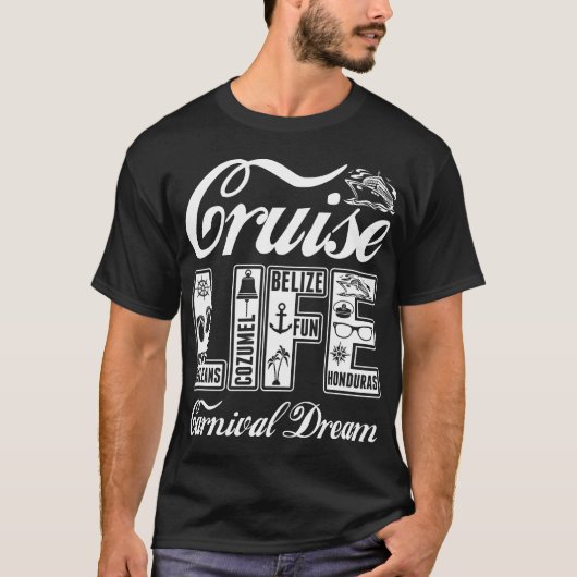 Tshirt de rêve pour le carnaval de croisière (Devant)